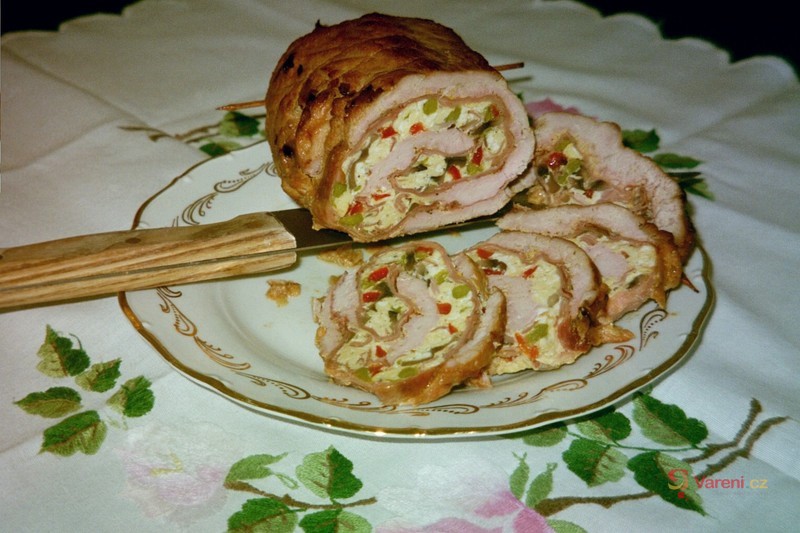 Vepřová plněná roláda - fotografie 3