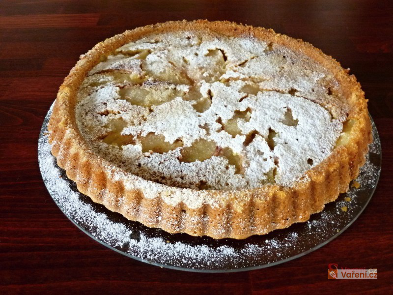 Obrácený jablečný koláč