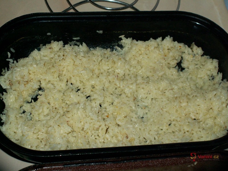 Dušená rýže na cibulce - fotografie 3