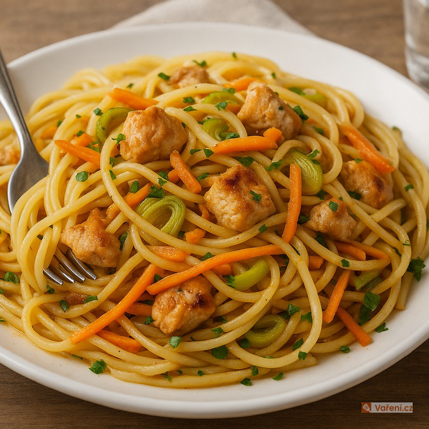 Kuřecí směs na špagety