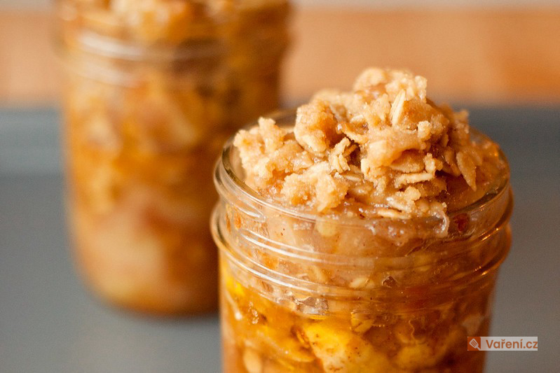 Zavařená strouhaná jablka