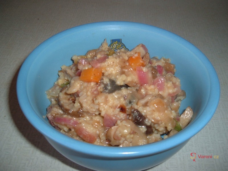 Pohanka se zeleninou a houbami - fotografie 4