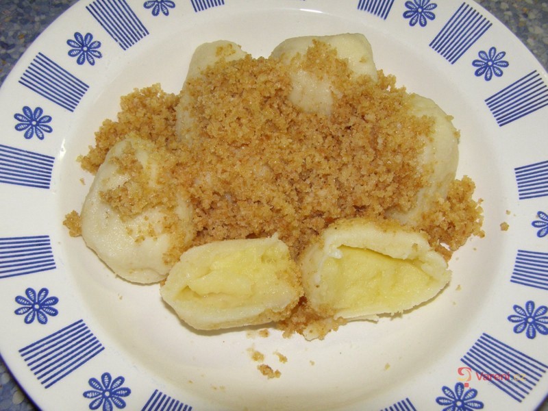 Jablkové knedlíky - fotografie 2