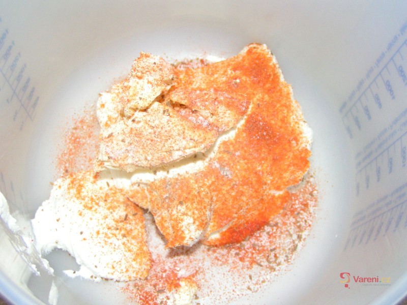 Tvarohová pomazánka s paprikou - fotografie 2