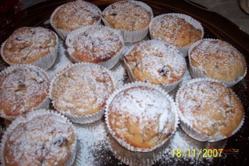 Jablkové muffiny