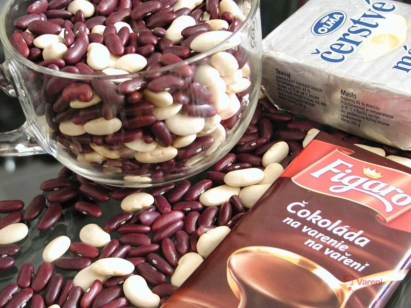 Čokoládový fazolový krém