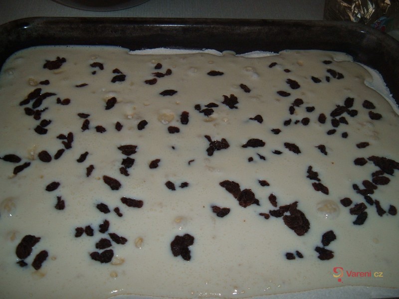 Tvarohová buchta bez těsta - fotografie 3