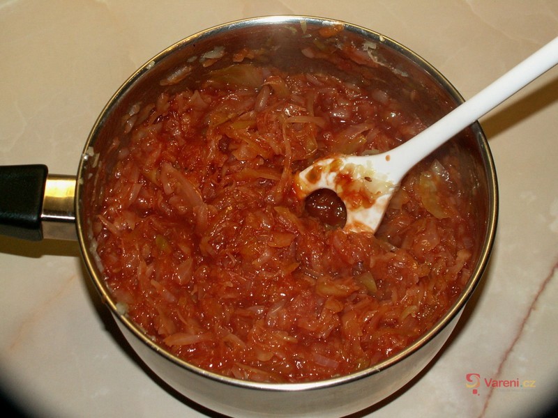 Uzený bůček, kysané zelí a kroupy - fotografie 5