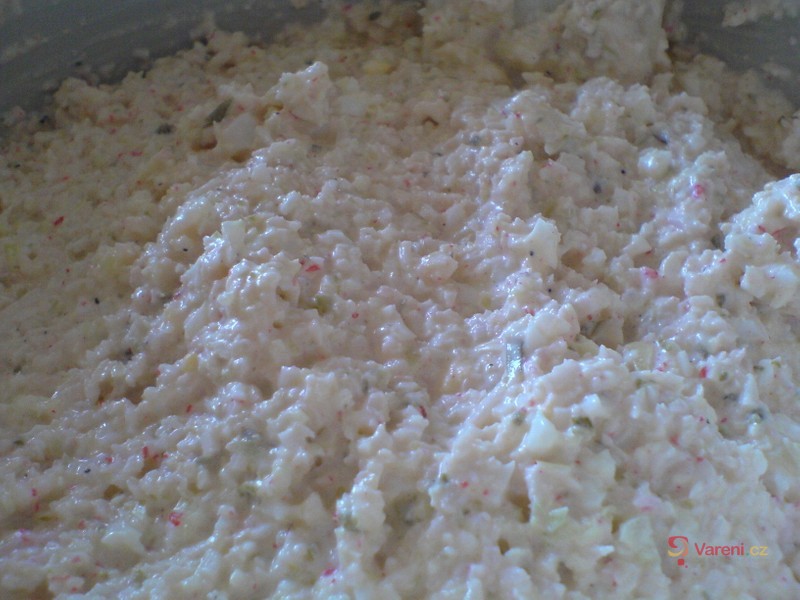 Pomazánka z krabích tyčinek 2 - fotografie 5