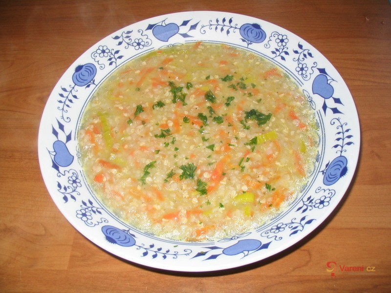 Levná pohanková polévka - fotografie 2