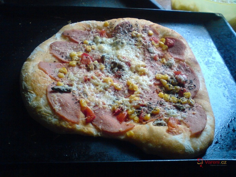Kynutá pizza - fotografie 3