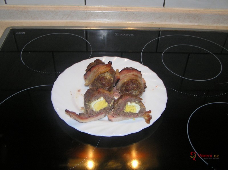 Masové koule obalené slaninou - fotografie 3