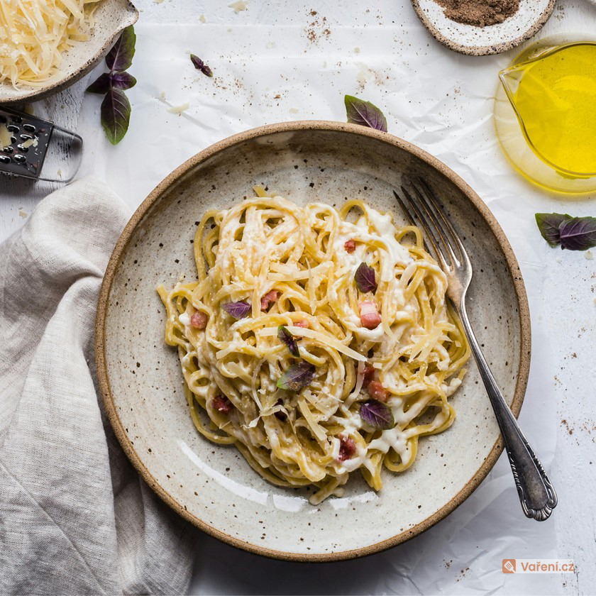 Těstoviny carbonara