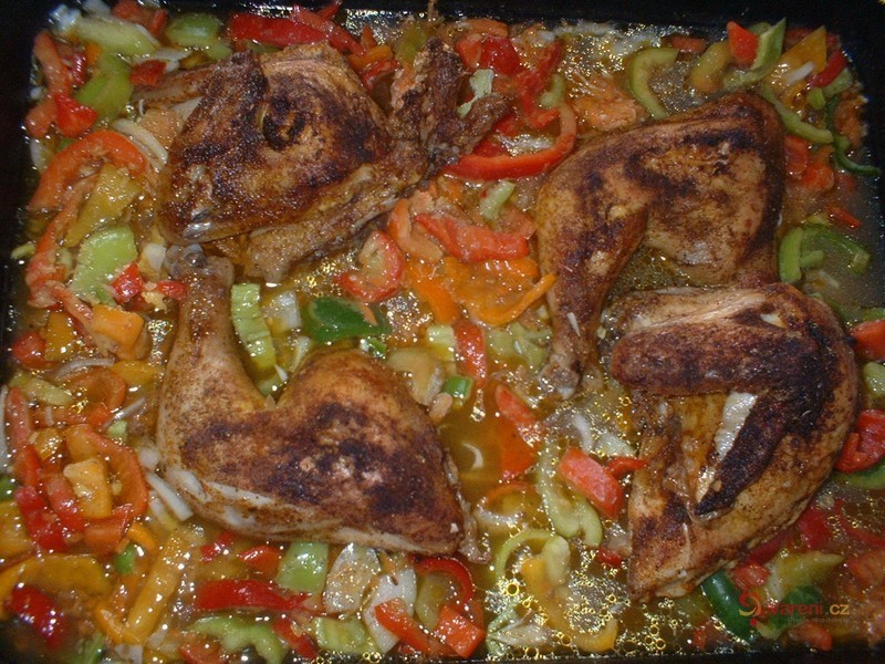 Kuře na kořenové zelenině - fotografie 3