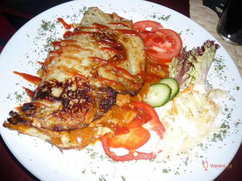 Kuřecí směs v bramboráku - fotografie 2