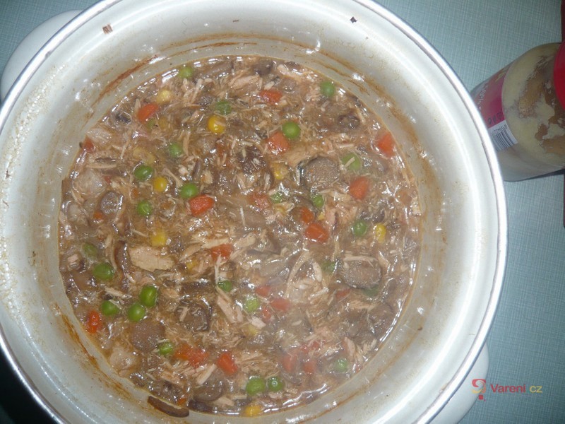 Letní zeleninovo-houbová směs - fotografie 2