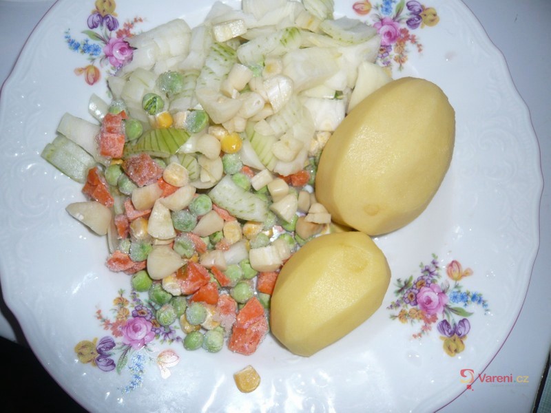 Houbová polévka s bramborem - fotografie 3