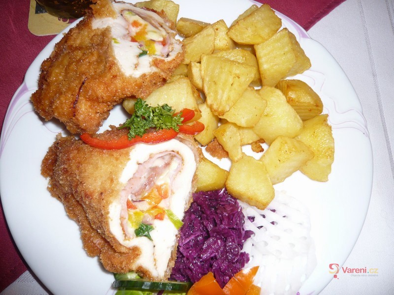 Kuřecí kapsa s banánem - fotografie 2