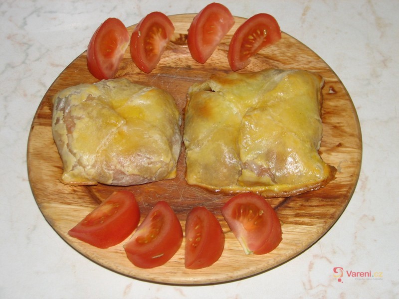 Hermelín v listovém těstě 1 - fotografie 3