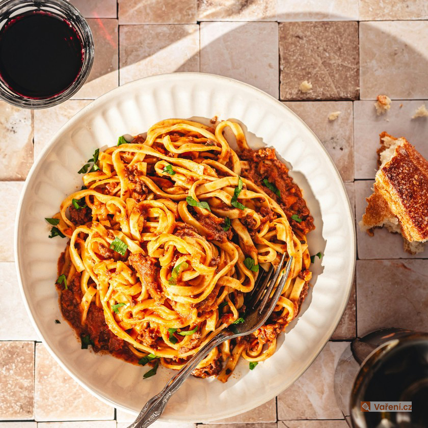 Rychlé boloňské špagety podle Jany