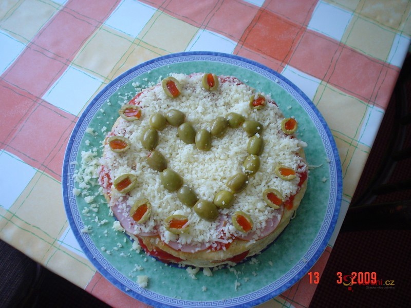 Pizza dort - fotografie 2