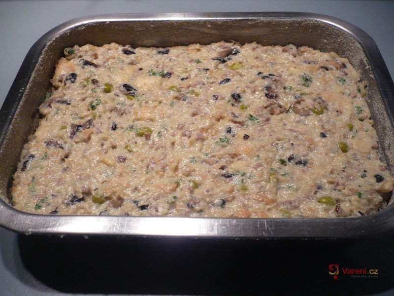 Slaný nákyp s mletým masem - fotografie 2