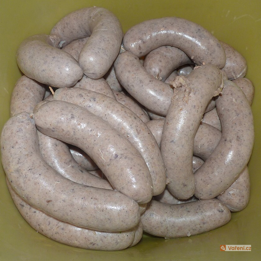 Maďarské rýžové jitrnice