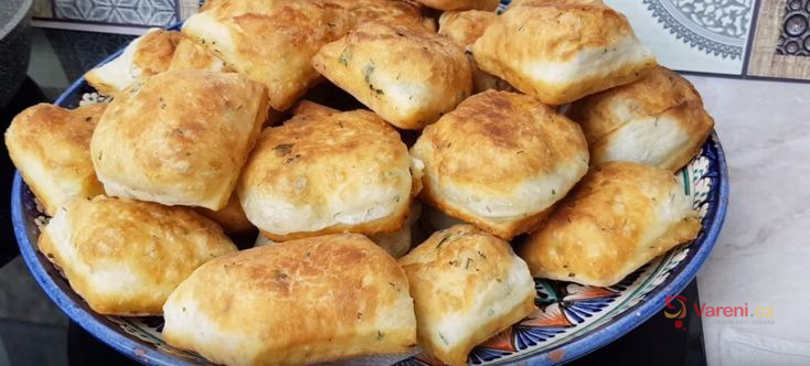 Lahodné smažené šunkové Beignet