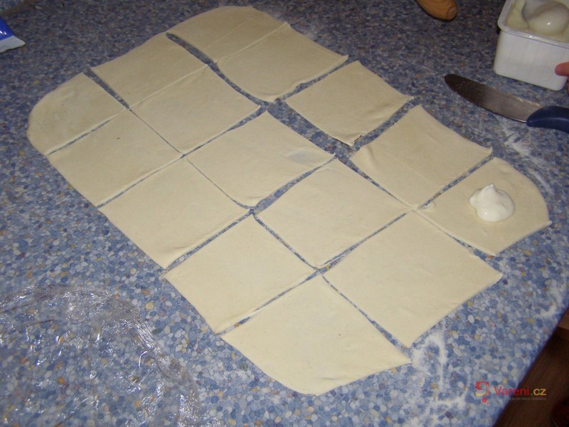 Šátečky s tvarohem - fotografie 2