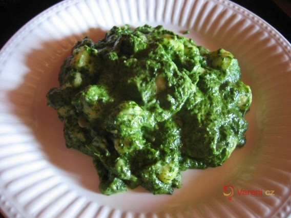 Špenátové gnocchi - fotografie 2