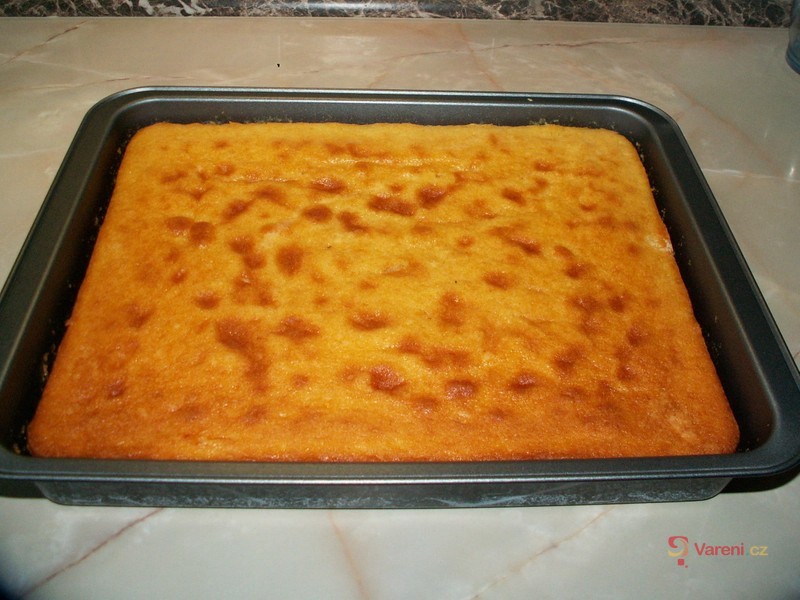 Tvarohový dort s rozinkami - fotografie 3