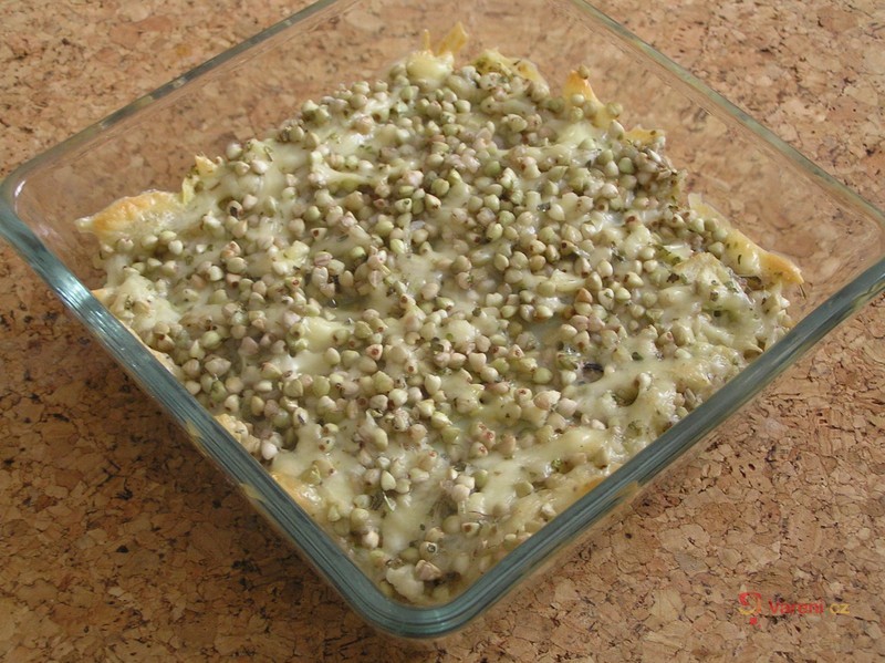 Zapečená pohanka se sýrem - fotografie 2