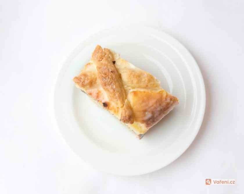 Propadlá tvarohová buchta