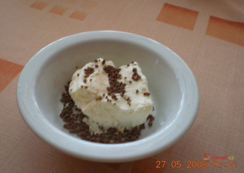Lehká vanilková zmrzlina