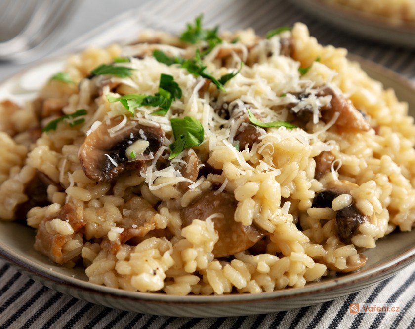 Rýže s houbami