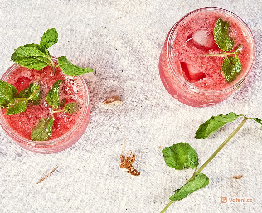 Jahodové mojito
