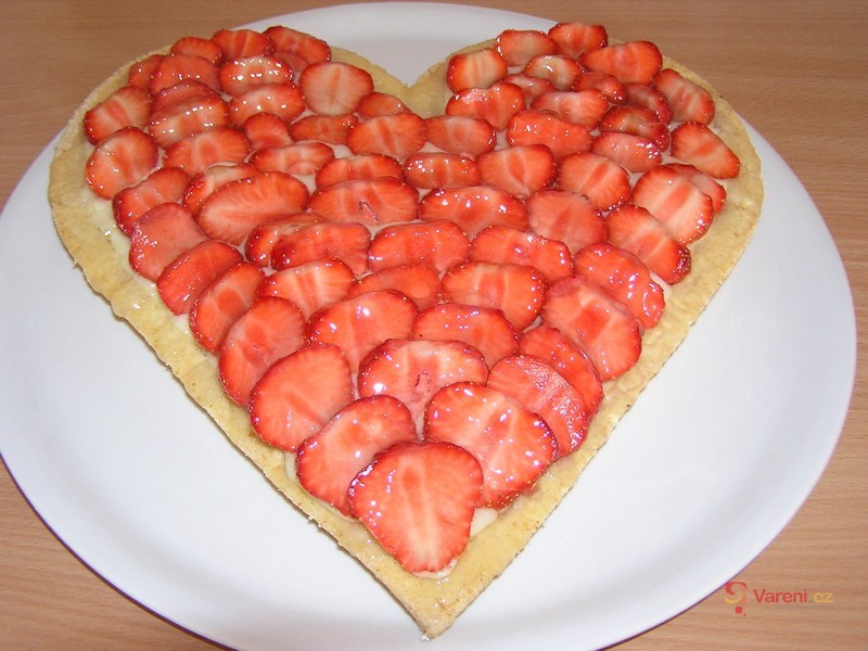 Jahodové srdce - fotografie 3
