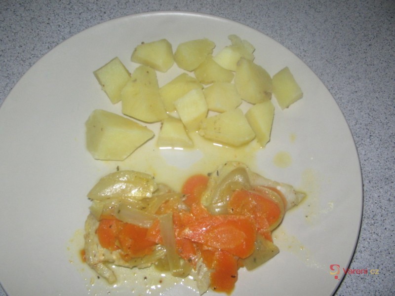 Rybí filé s mrkví - fotografie 2