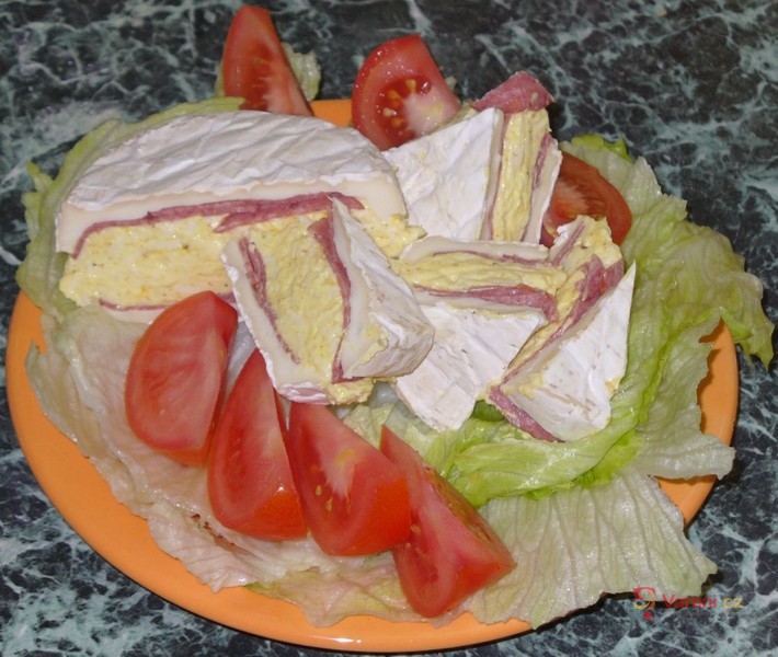 Plněný kari hermelín - fotografie 2