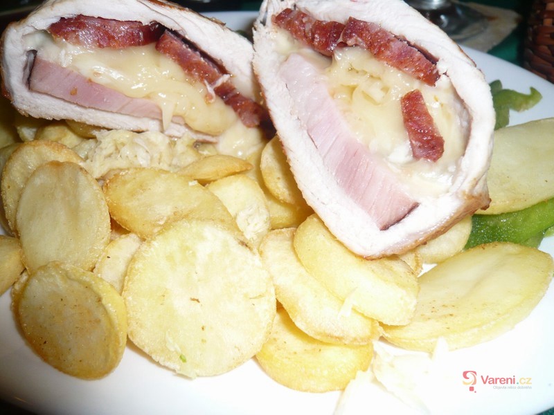 Plněný vepřový řízek - fotografie 2