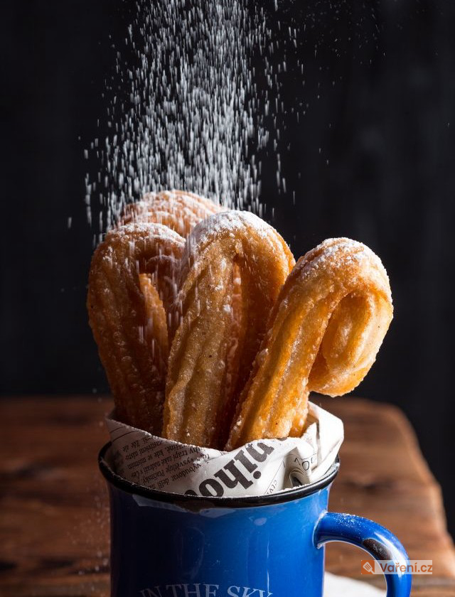 Sladké smaženky churros