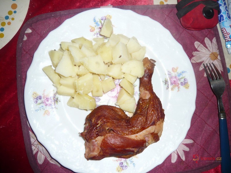 Uzená stehna zapečená - fotografie 5