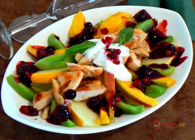 Ovocný salát s medem - fotografie 2