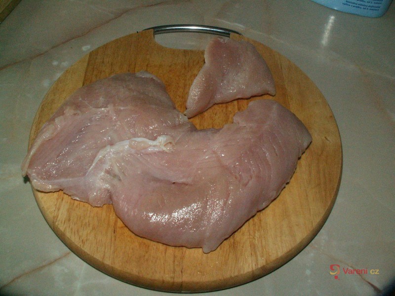 Krůtí prsa se žampiony na víně - fotografie 2