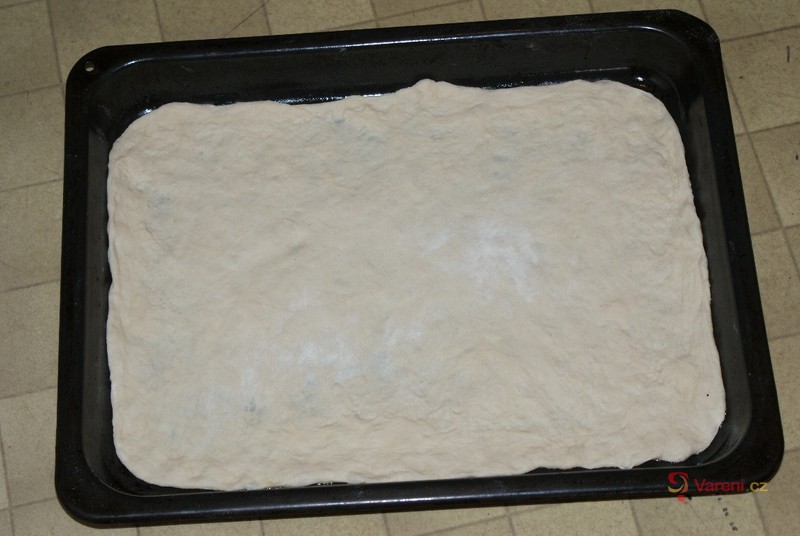 Sýrový pizza chléb - fotografie 3