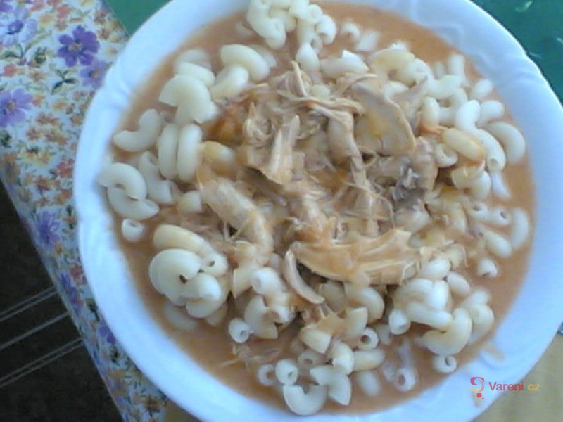 Smetanové kuře na paprice - fotografie 3