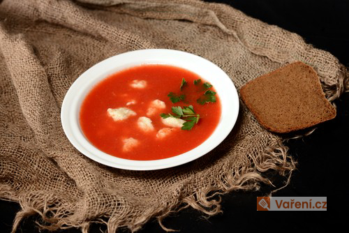 Rajská polévka s nočky