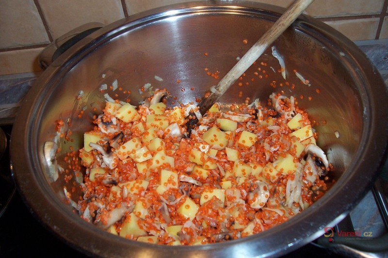 Rychlá polévka z červené čočky - fotografie 2