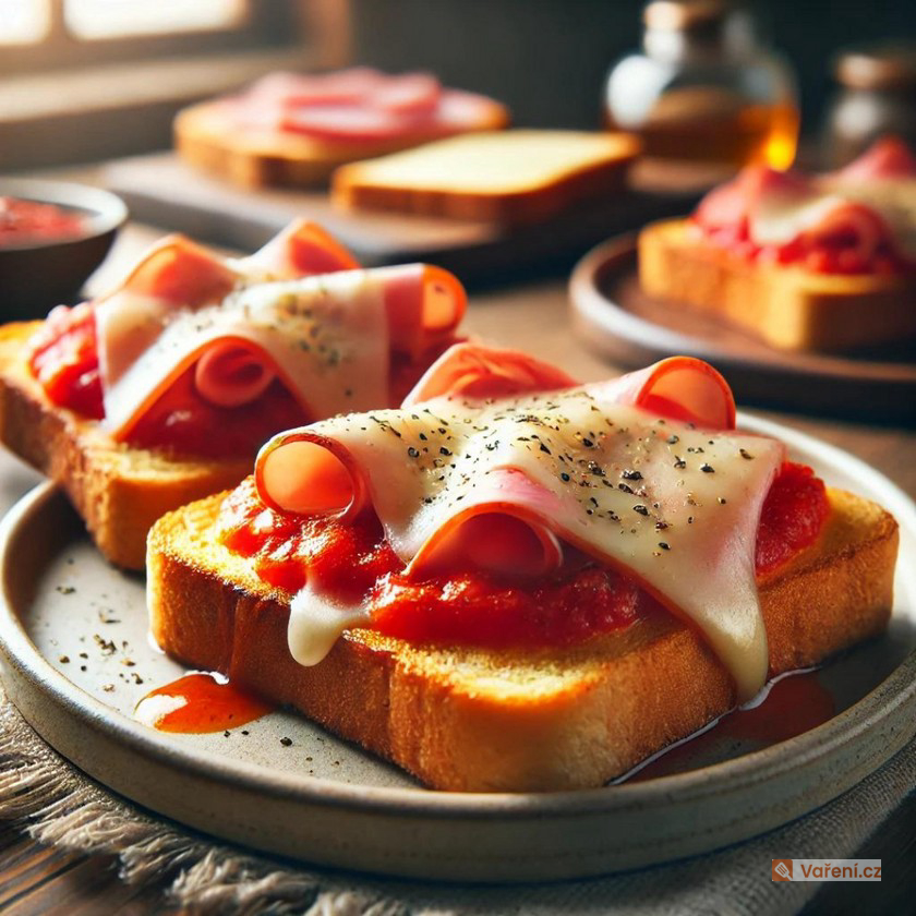 Pikantní dietní toasty s chilli