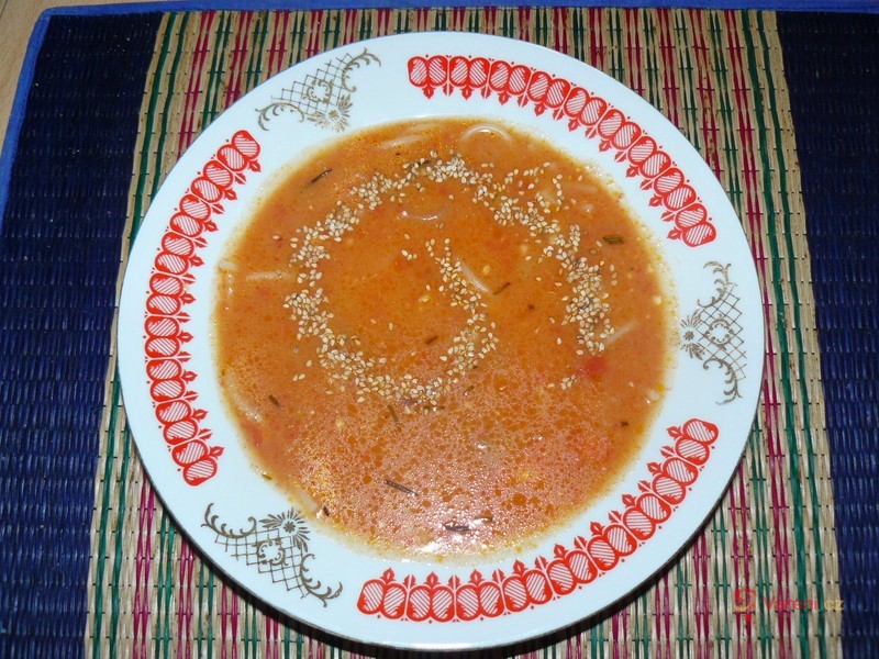 Rajčatová polévka  1